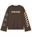 RACING Longsleeve (Brown/Off White)