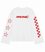 RACING Longsleeve (Off White/Red)