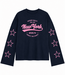NEWYORK Longsleeve (Navy/Neon Pink)