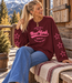 NEWYORK Longsleeve (Bordeau/Pink)