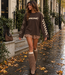 RACING Longsleeve (Brown/Off White)
