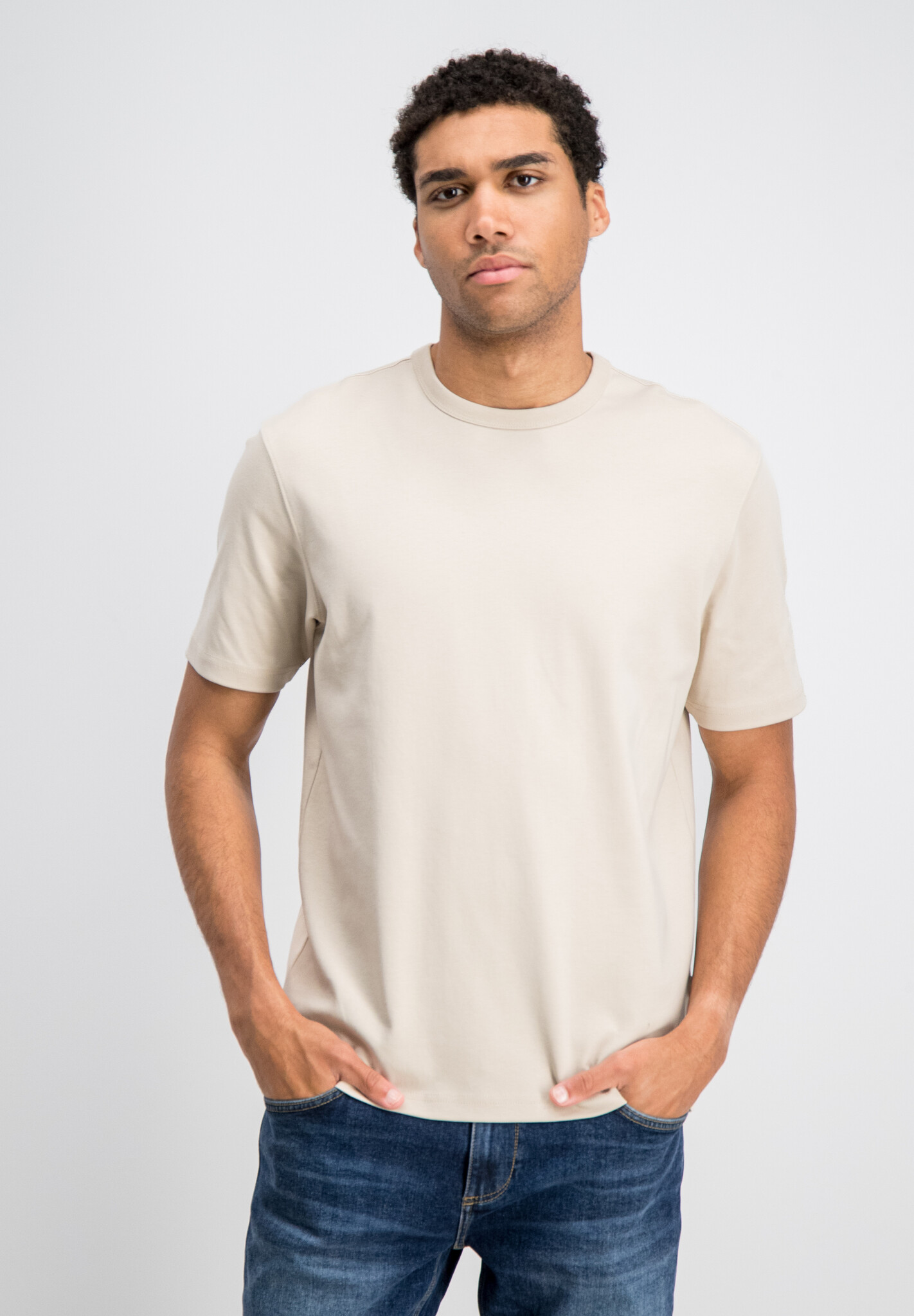 1567127 BLAZE T-SHIRT INTERLOCK HEAVY (COASTAL SAND)
