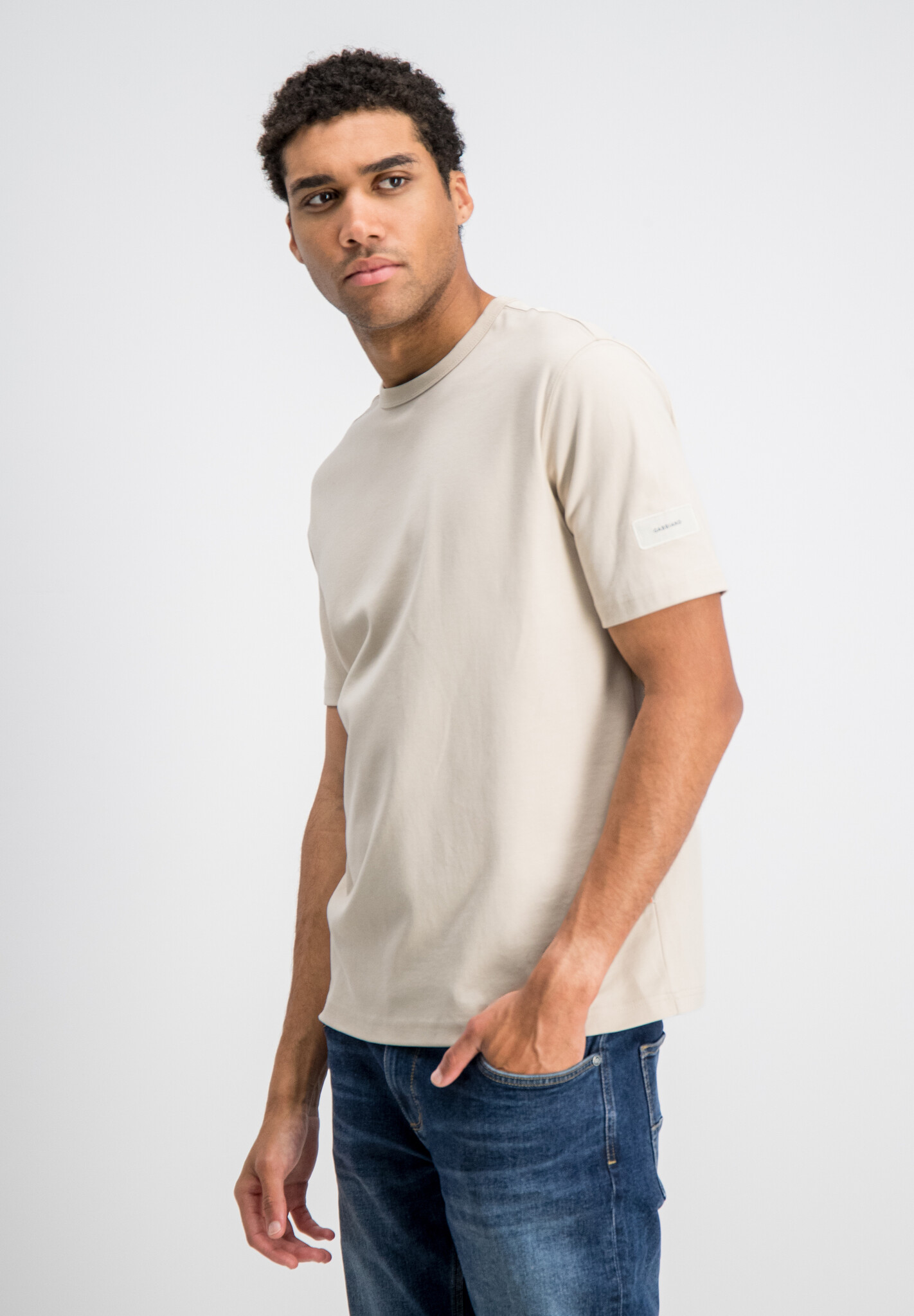 1567127 BLAZE T-SHIRT INTERLOCK HEAVY (COASTAL SAND)