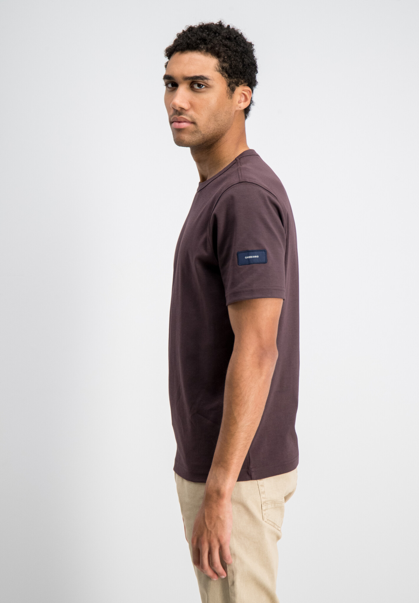 1567127 BLAZE T-SHIRT INTERLOCK HEAVY (BURNT BORDEAUX)