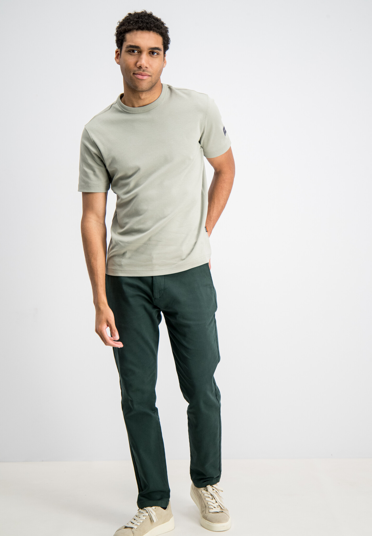 1567127 BLAZE T-SHIRT INTERLOCK HEAVY (SAGE GREEN)