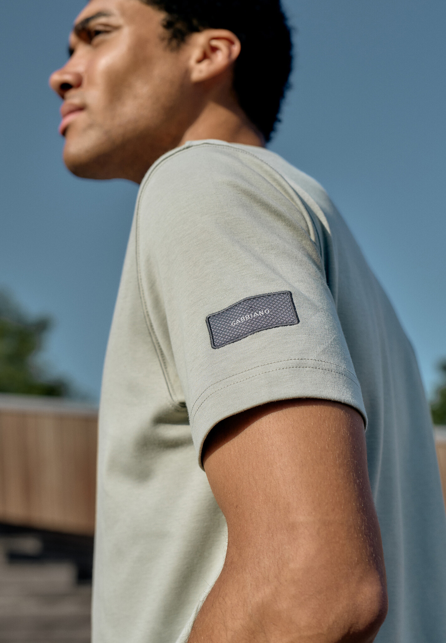 1567127 BLAZE T-SHIRT INTERLOCK HEAVY (SAGE GREEN)
