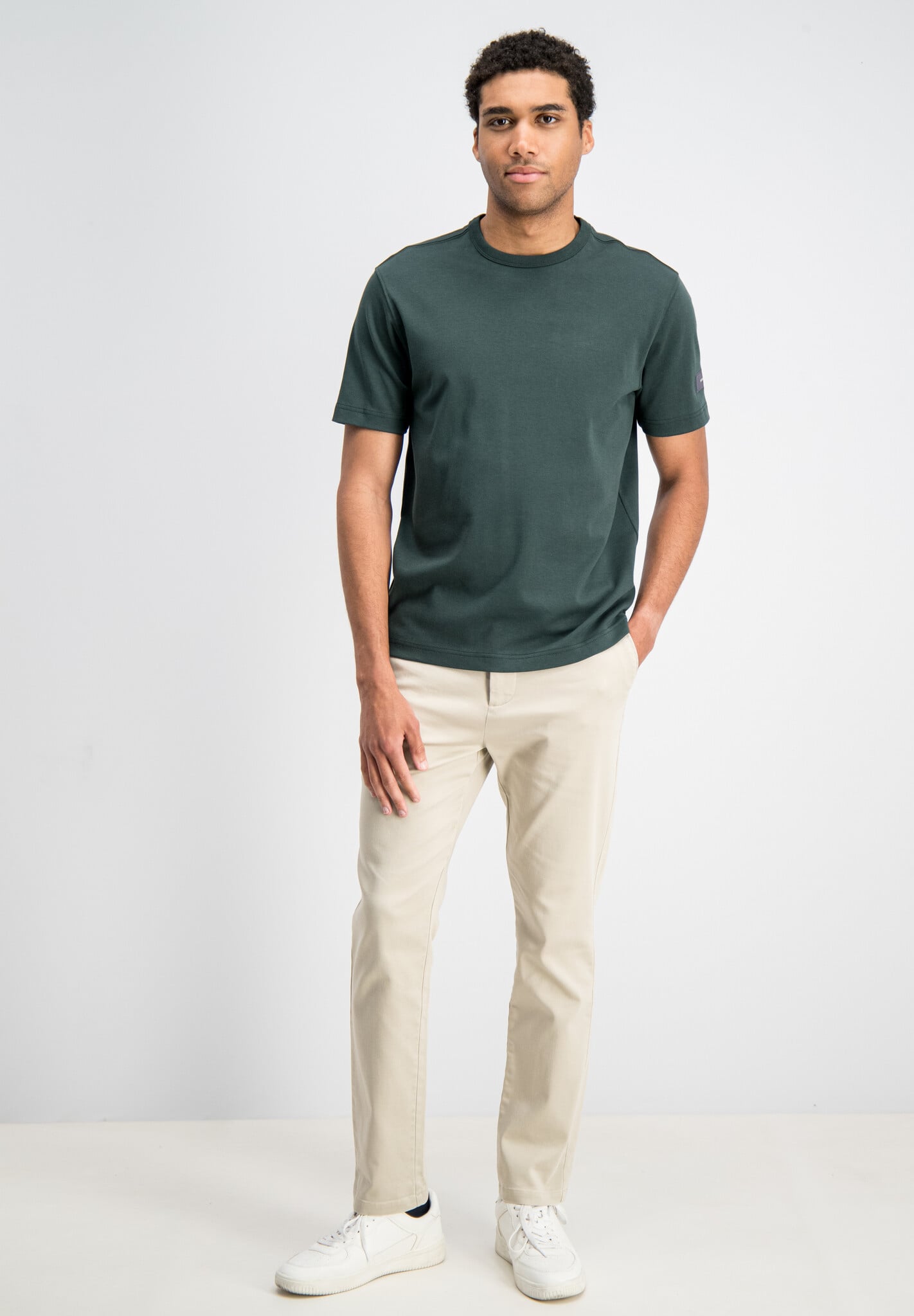1567127 BLAZE T-SHIRT INTERLOCK HEAVY (HIGHLAND GREEN)