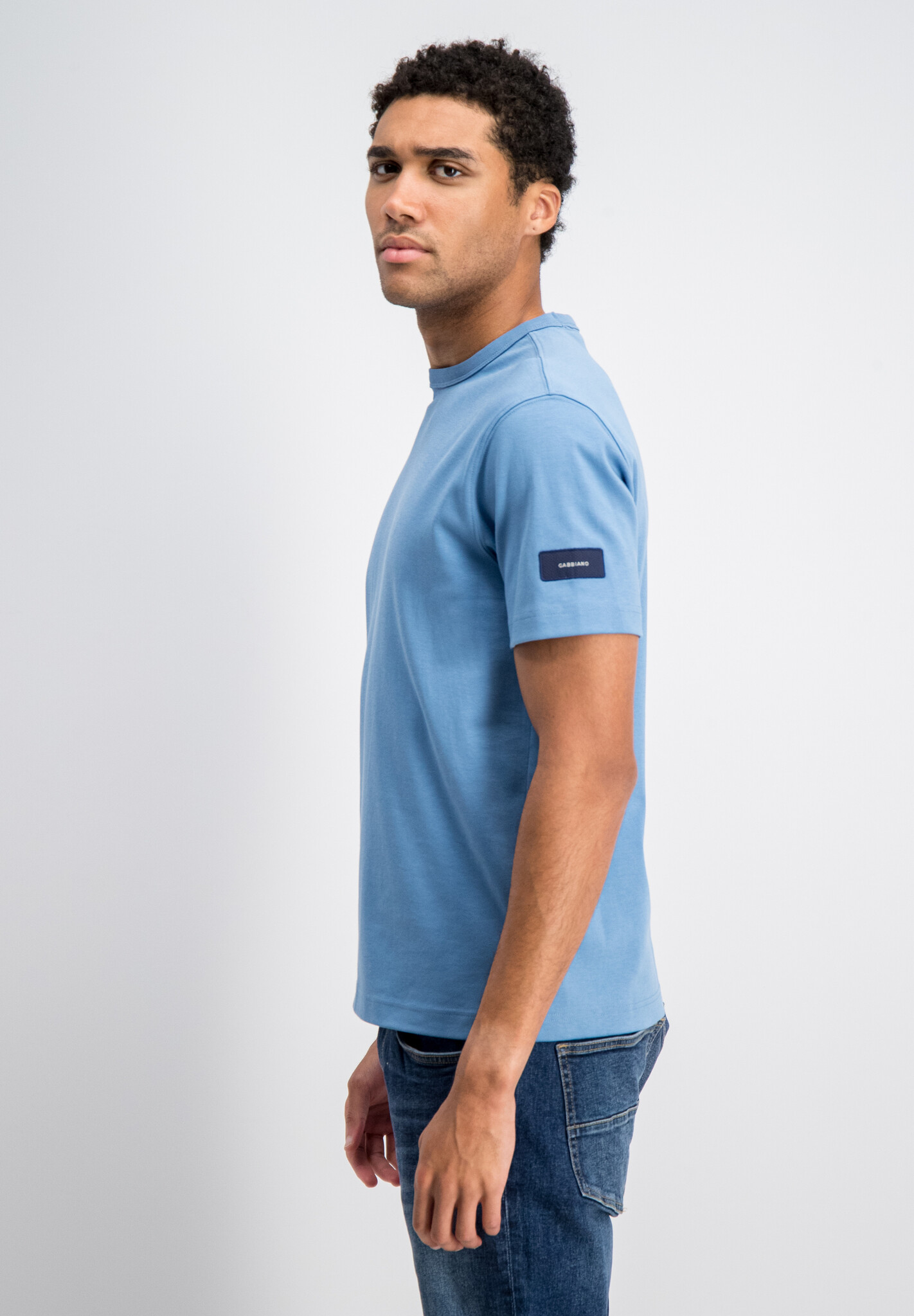 1567127 BLAZE T-SHIRT INTERLOCK HEAVY (MYSTIC BLUE)