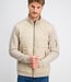 4267436 RONAN PIQUE INTERLOCK MIX CARDIGAN (COASTAL SAND )
