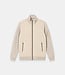 4267436 RONAN PIQUE INTERLOCK MIX CARDIGAN (COASTAL SAND )
