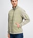 4267436 RONAN PIQUE INTERLOCK MIX CARDIGAN (SAGE GREEN)