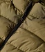 HOODED SPORTS PUFFER JACKET (Khaki)