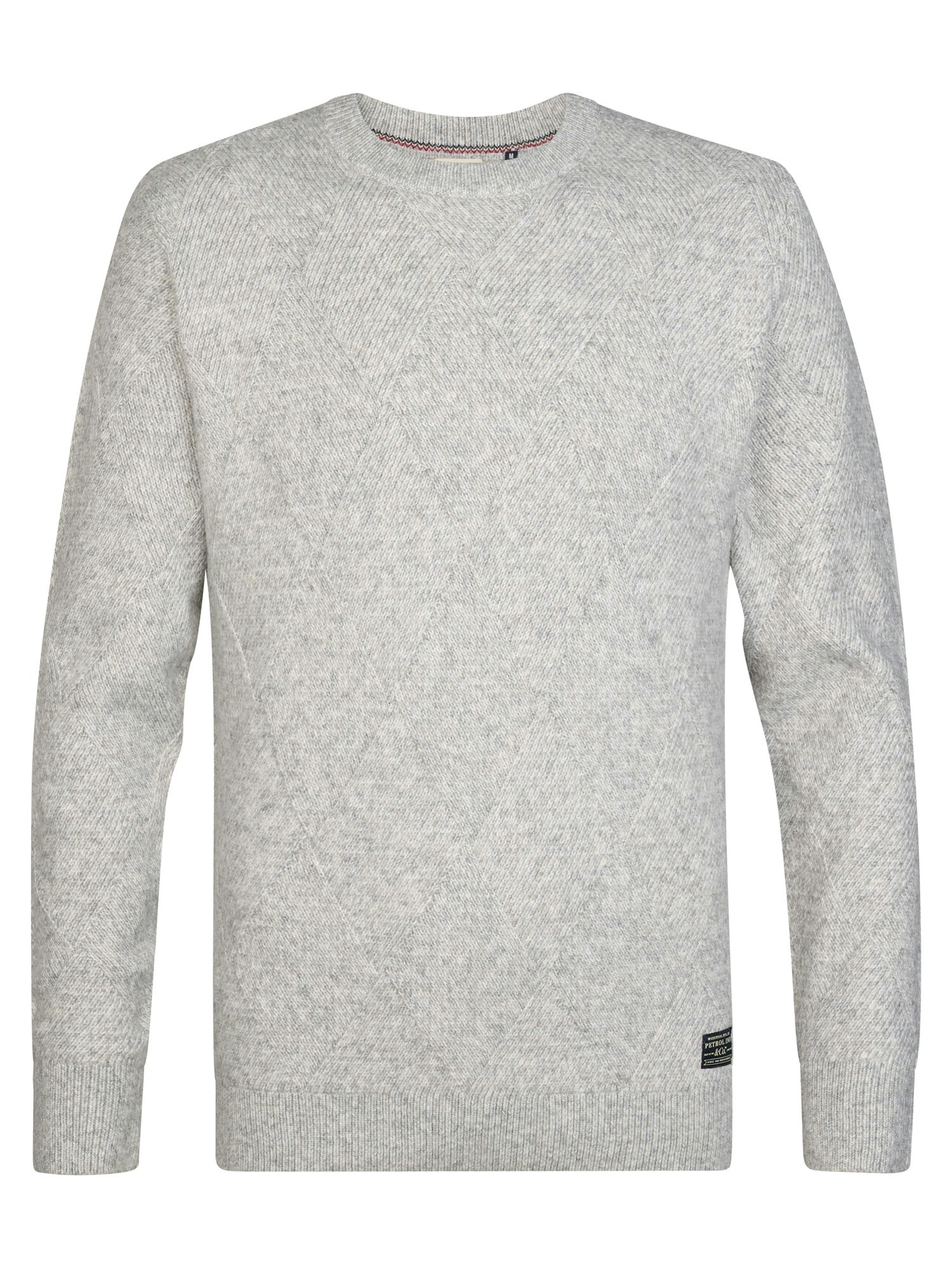 M-3060-KWR237 Men Sweater (9038 Light Grey)