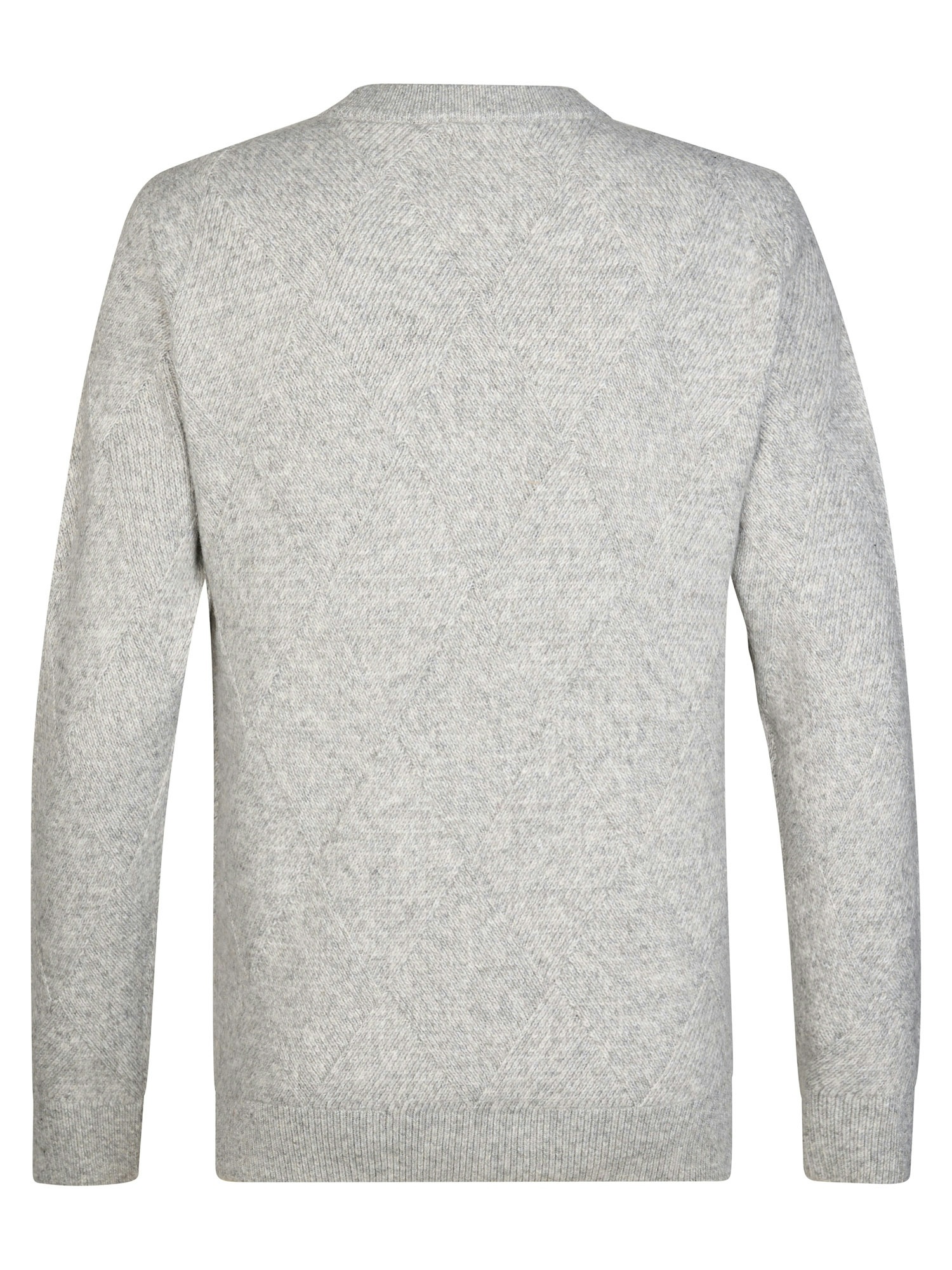 M-3060-KWR237 Men Sweater (9038 Light Grey)