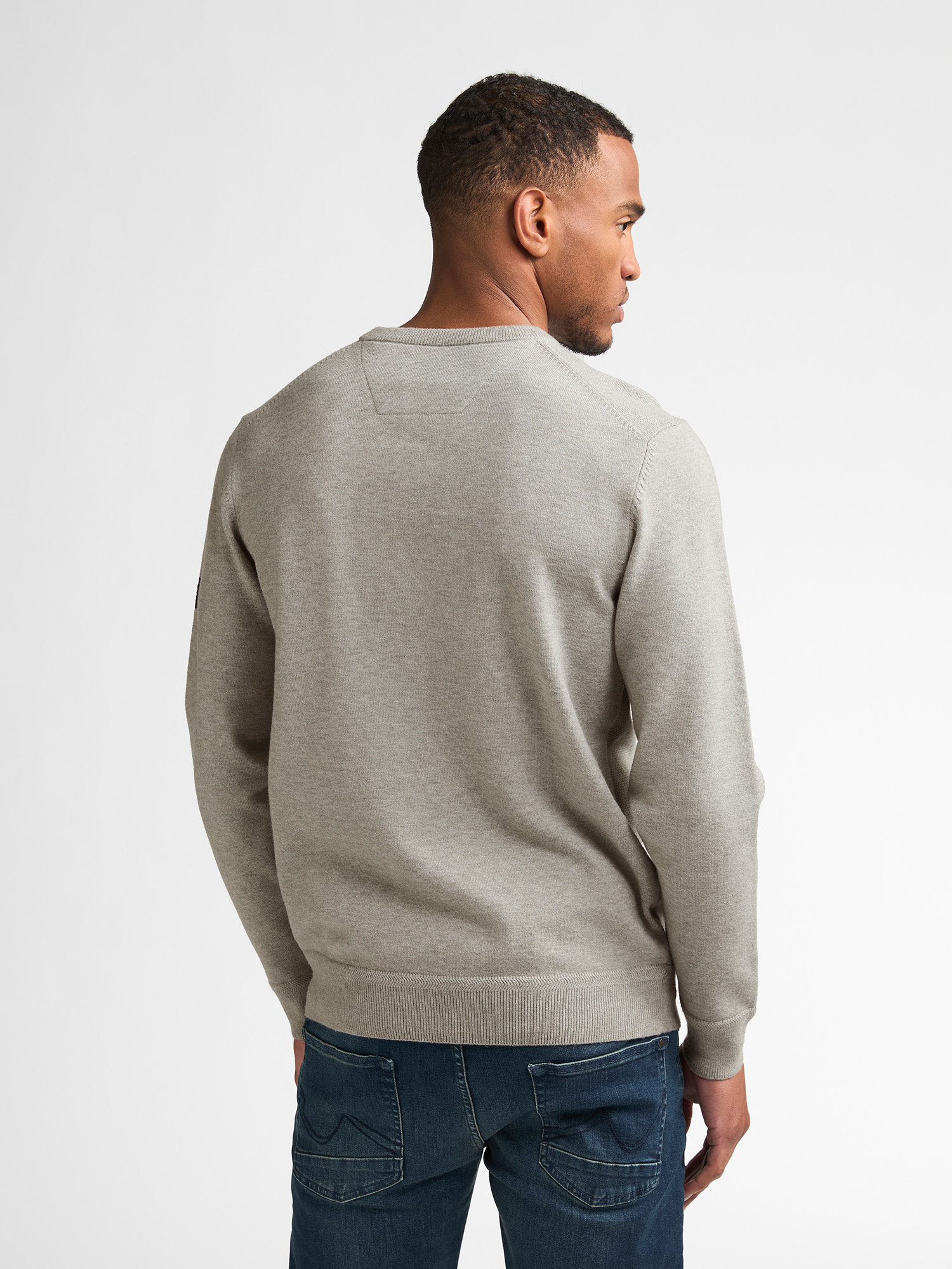 M-3060-KWR215 Men Sweater (9115 Light Green)