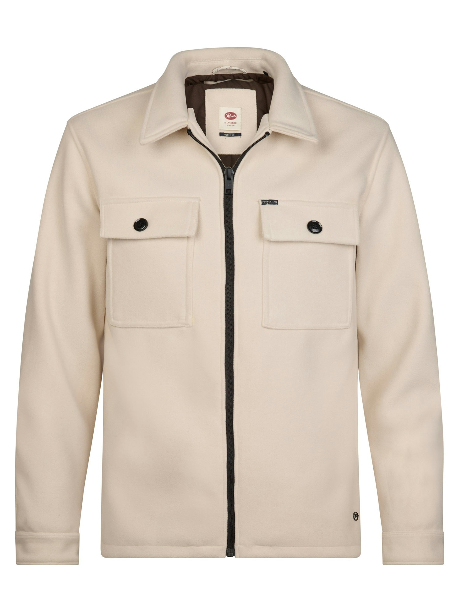 M-3060-SIL418 Men Overshirt (0113 Beige)