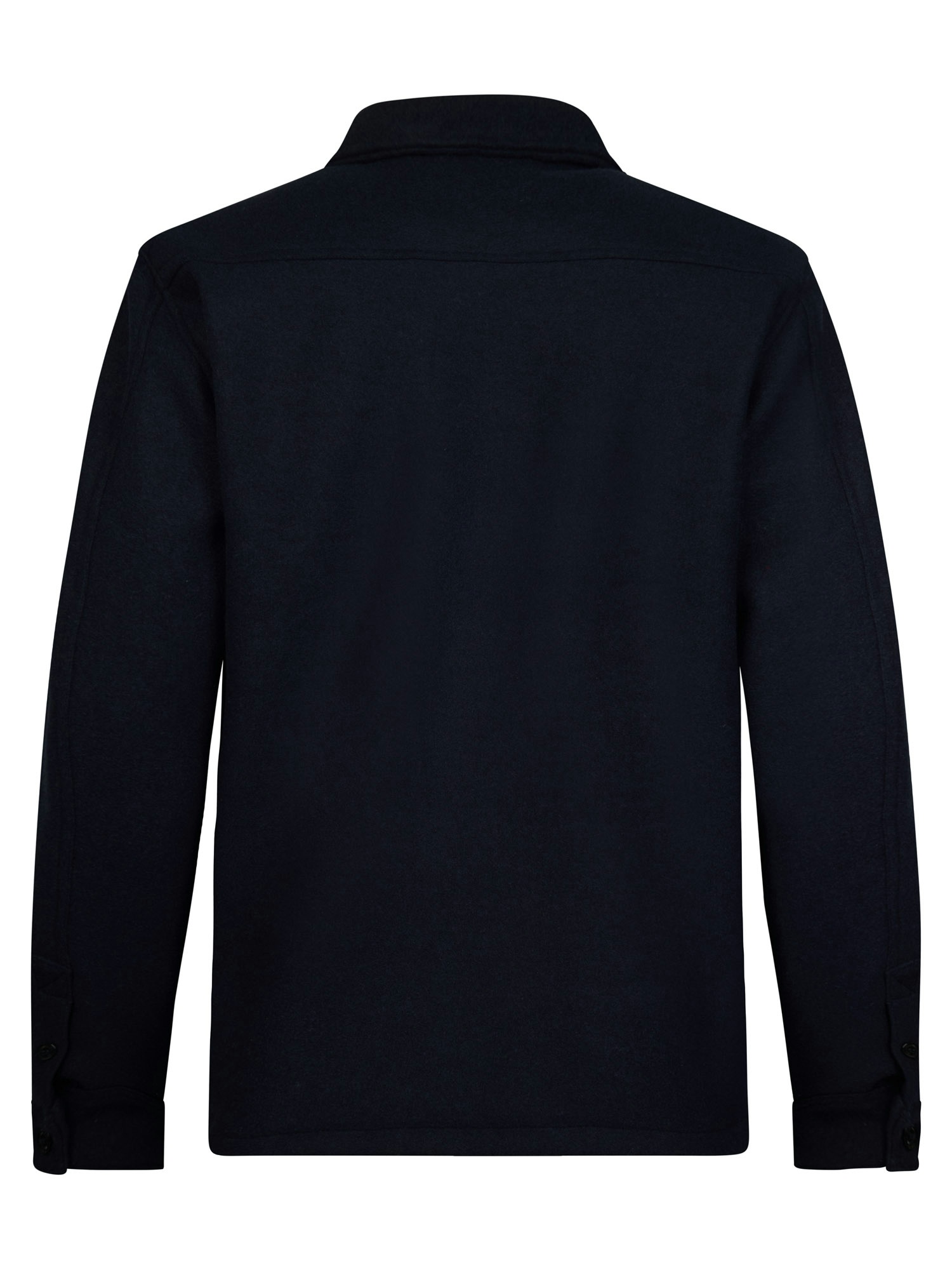 M-3060-SIL418 Men Overshirt (5092 Navy)