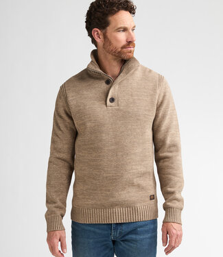 Petrol Industries M-ROS-KWC206 Men Knit Neck Pullover (7140 Sand)