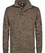M-ROS-KWC206 Men Knit Neck Pullover (7140 Sand)