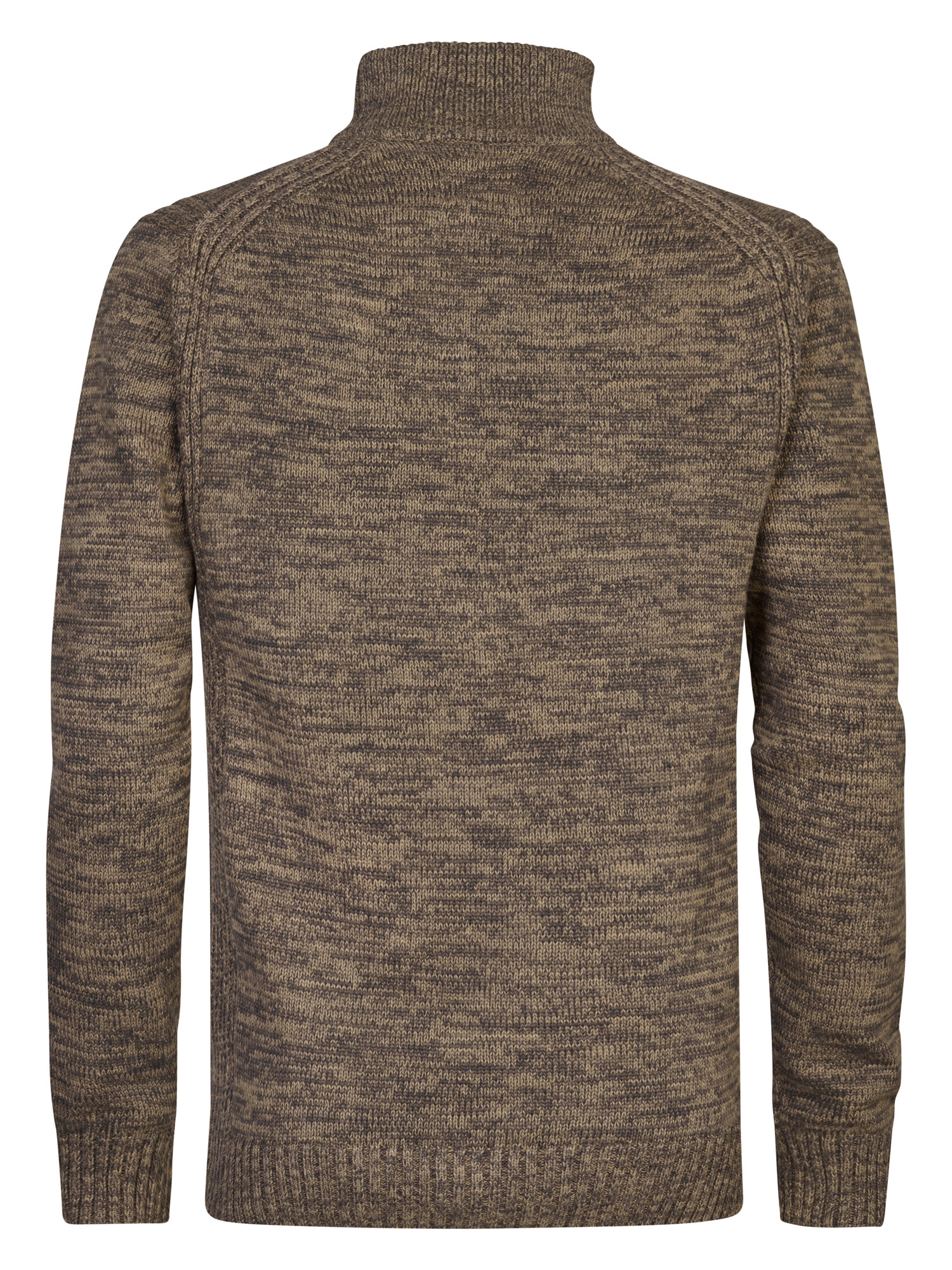 M-ROS-KWC206 Men Knit Neck Pullover (7140 Sand)