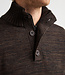M-ROS-KWC206 Men Knit Neck Pullover (7156 Dark Brown)