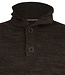 M-ROS-KWC206 Men Knit Neck Pullover (7156 Dark Brown)
