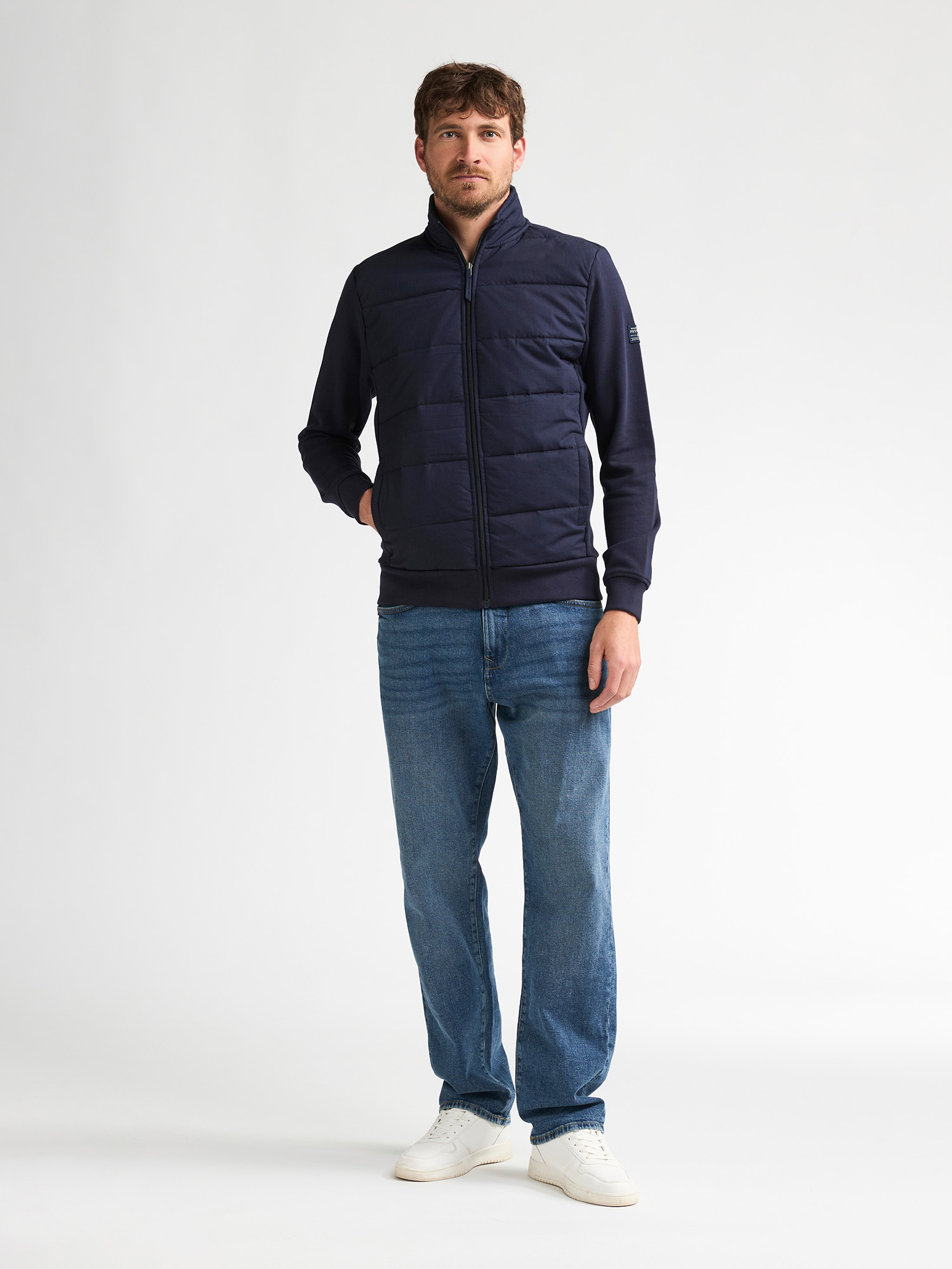 M-3060-SWC348 Men Vest (5092  Navy)
