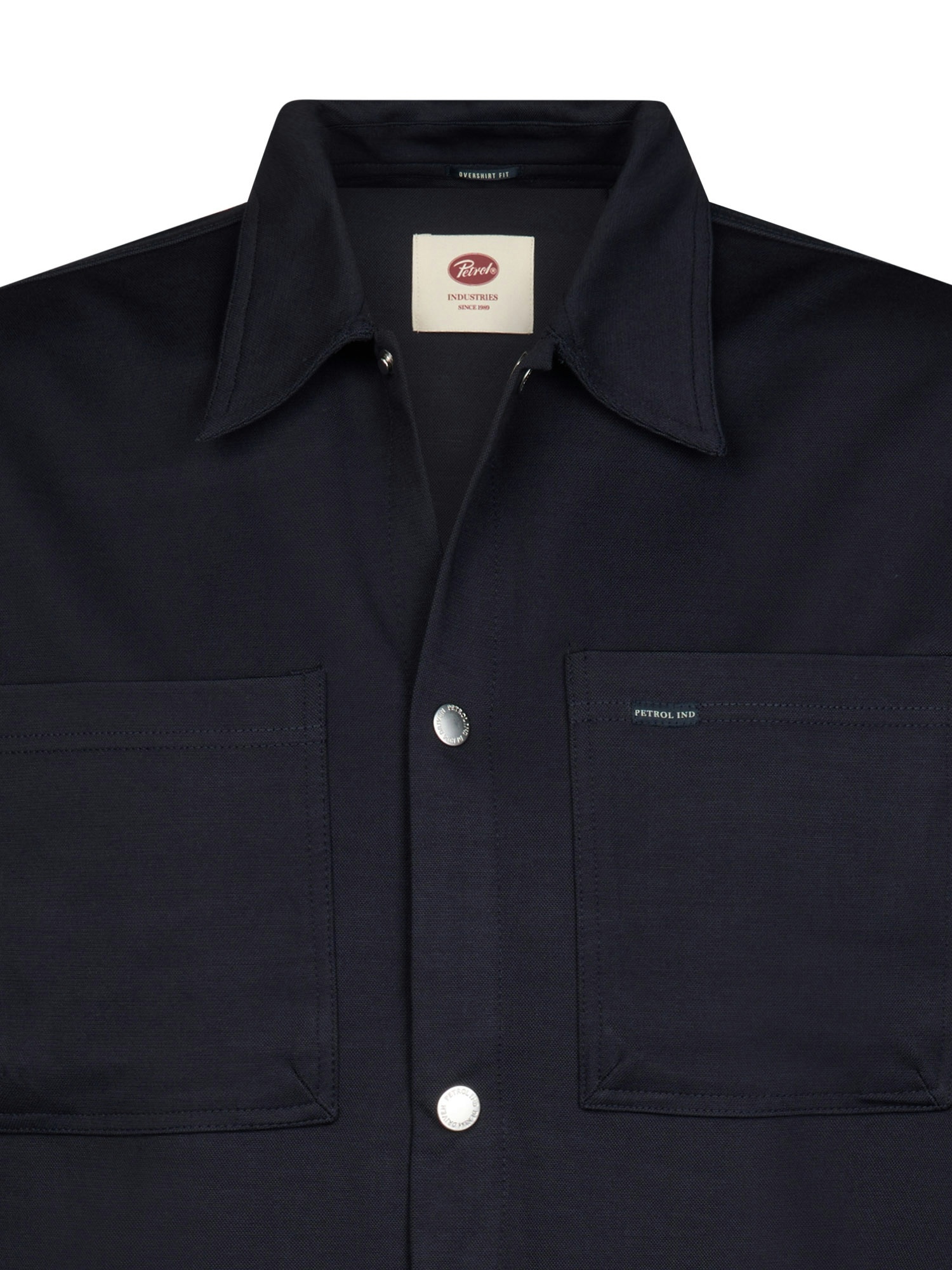 M-3060-SIL424 Men Overshirt (5092 Navy)
