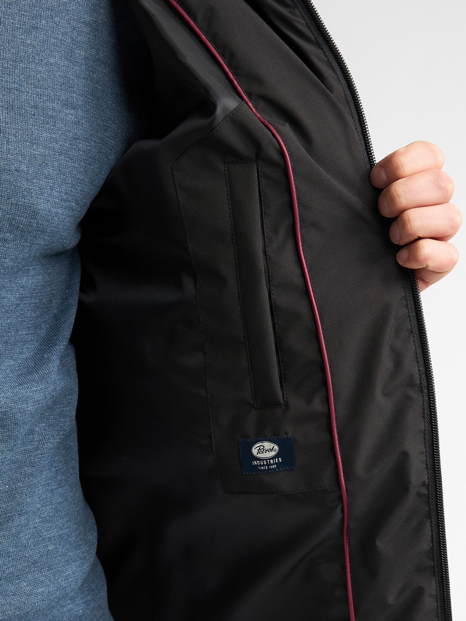 M-3060-JAC124 Men Jacket (9111 Black)