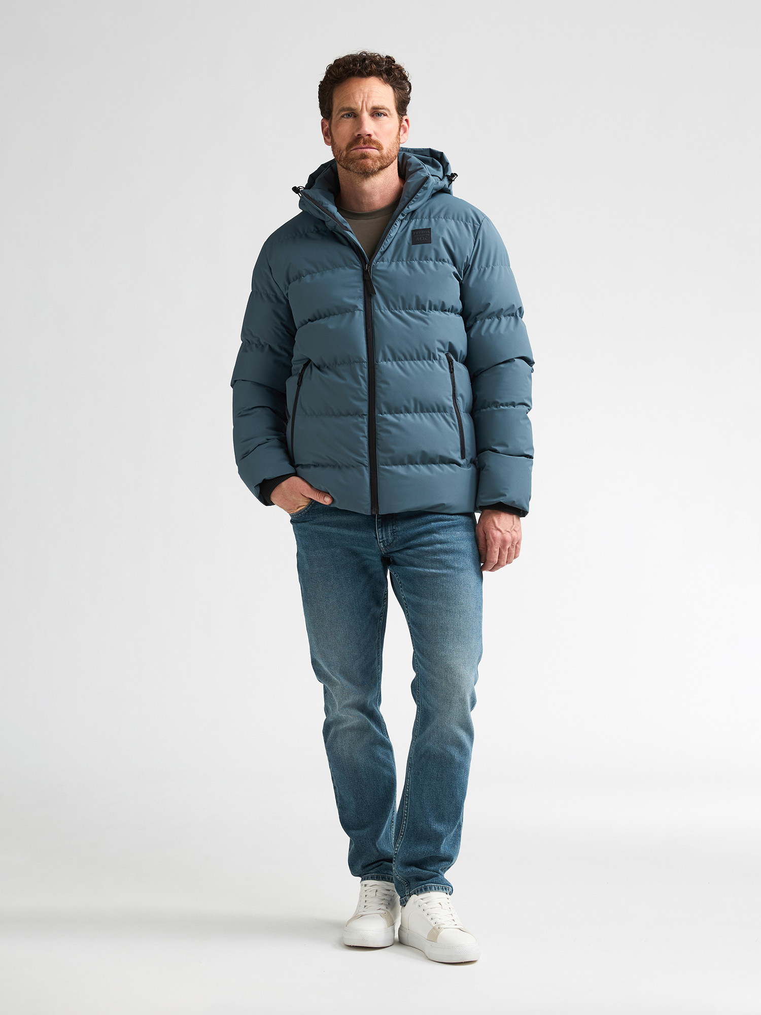 M-3060-JAC124 Men Jacket (5202 Blue)