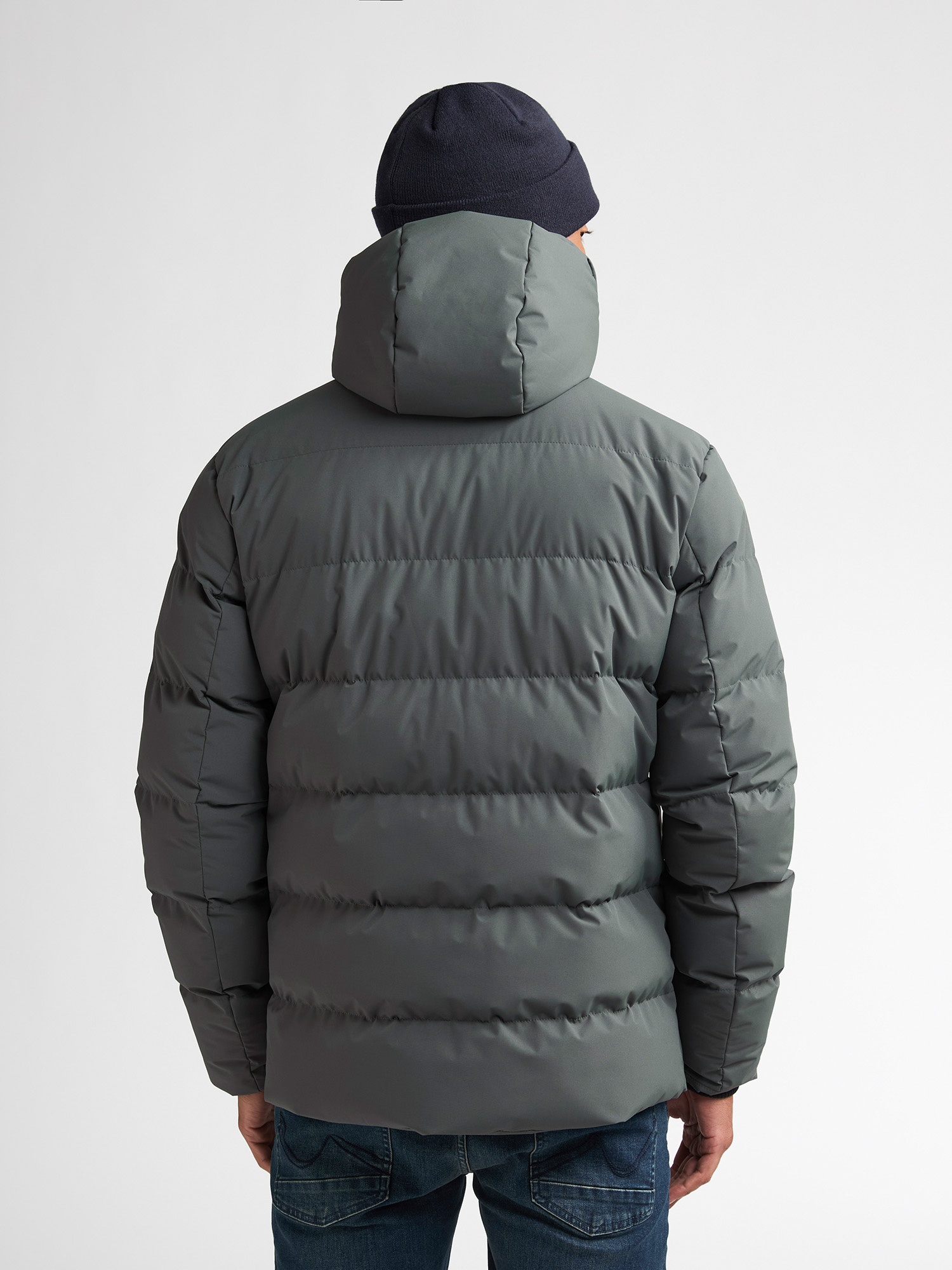 M-3060-JAC124 Men Jacket (6185 Grey Blue)