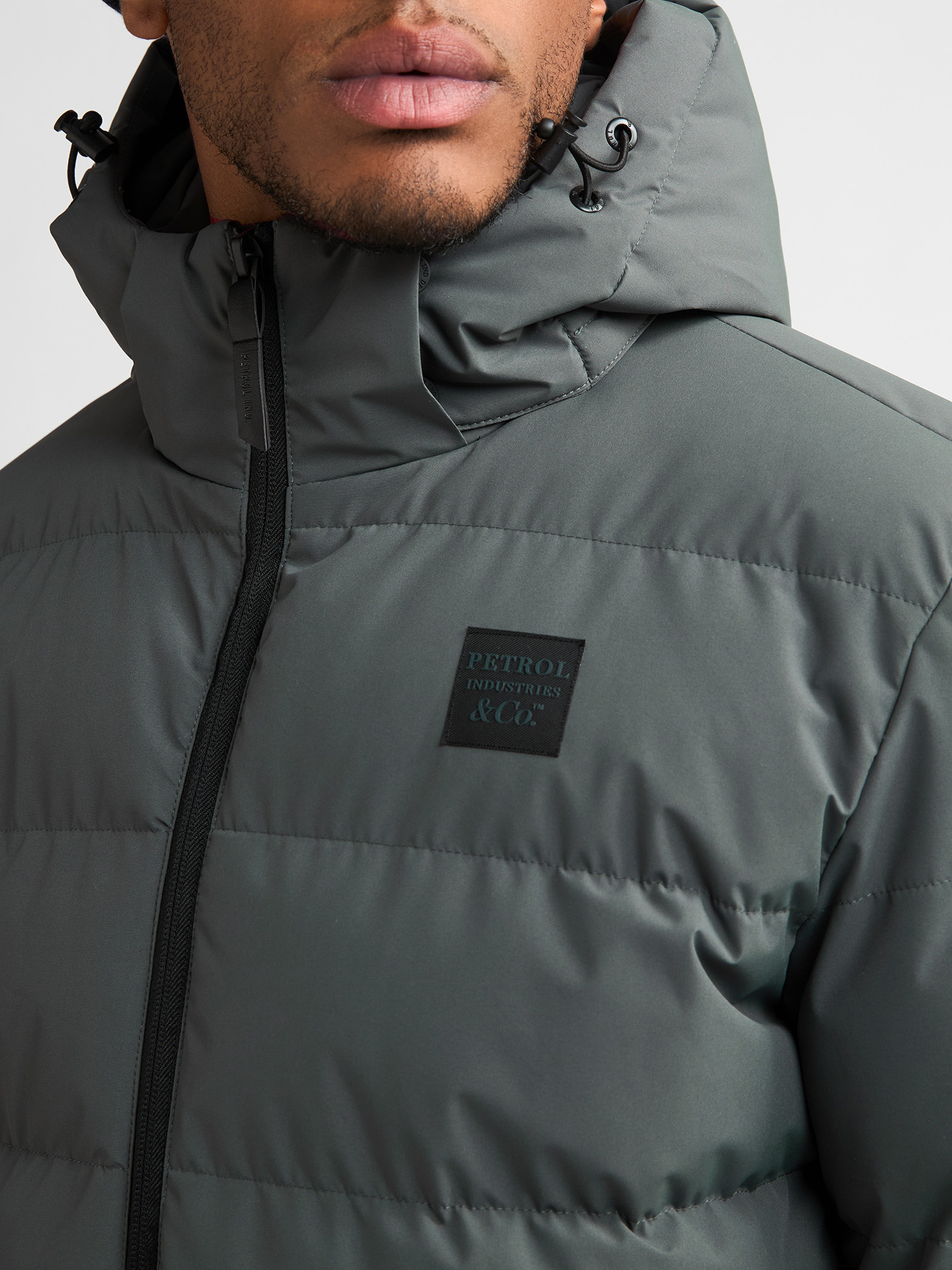 M-3060-JAC124 Men Jacket (6185 Grey Blue)
