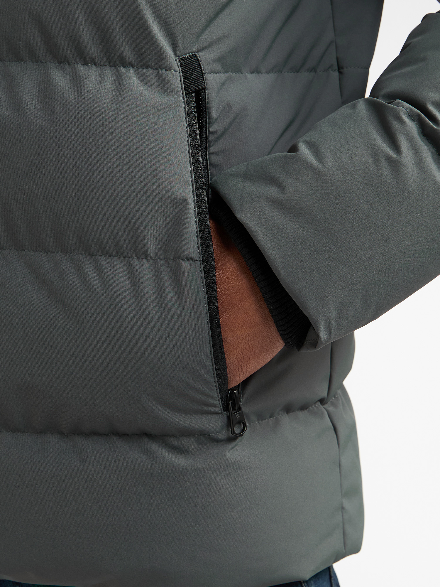 M-3060-JAC124 Men Jacket (6185 Grey Blue)
