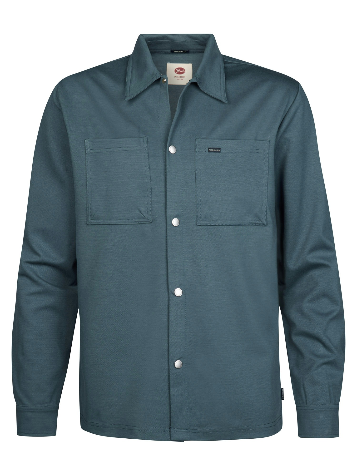 M-3060-SIL424 Men Overshirt (5202 Blue)