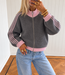 JULIA Vest (Grey/Pink)