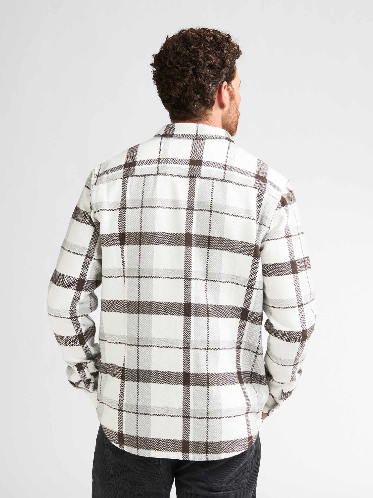 M-3060-SIL410 Men Shirt (0112 Light Grey)