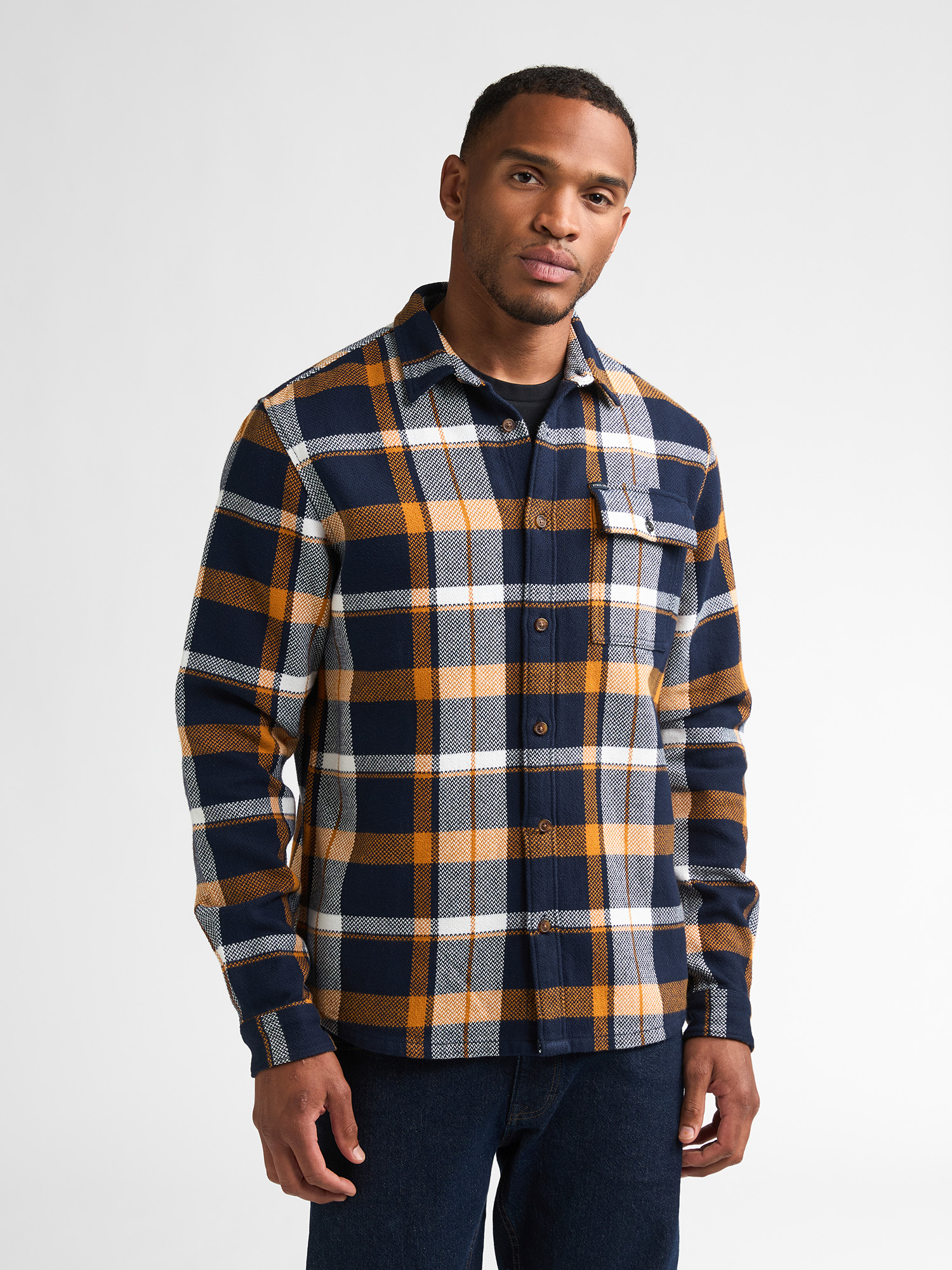 M-3060-SIL410 Men Shirt (5092 Blue)