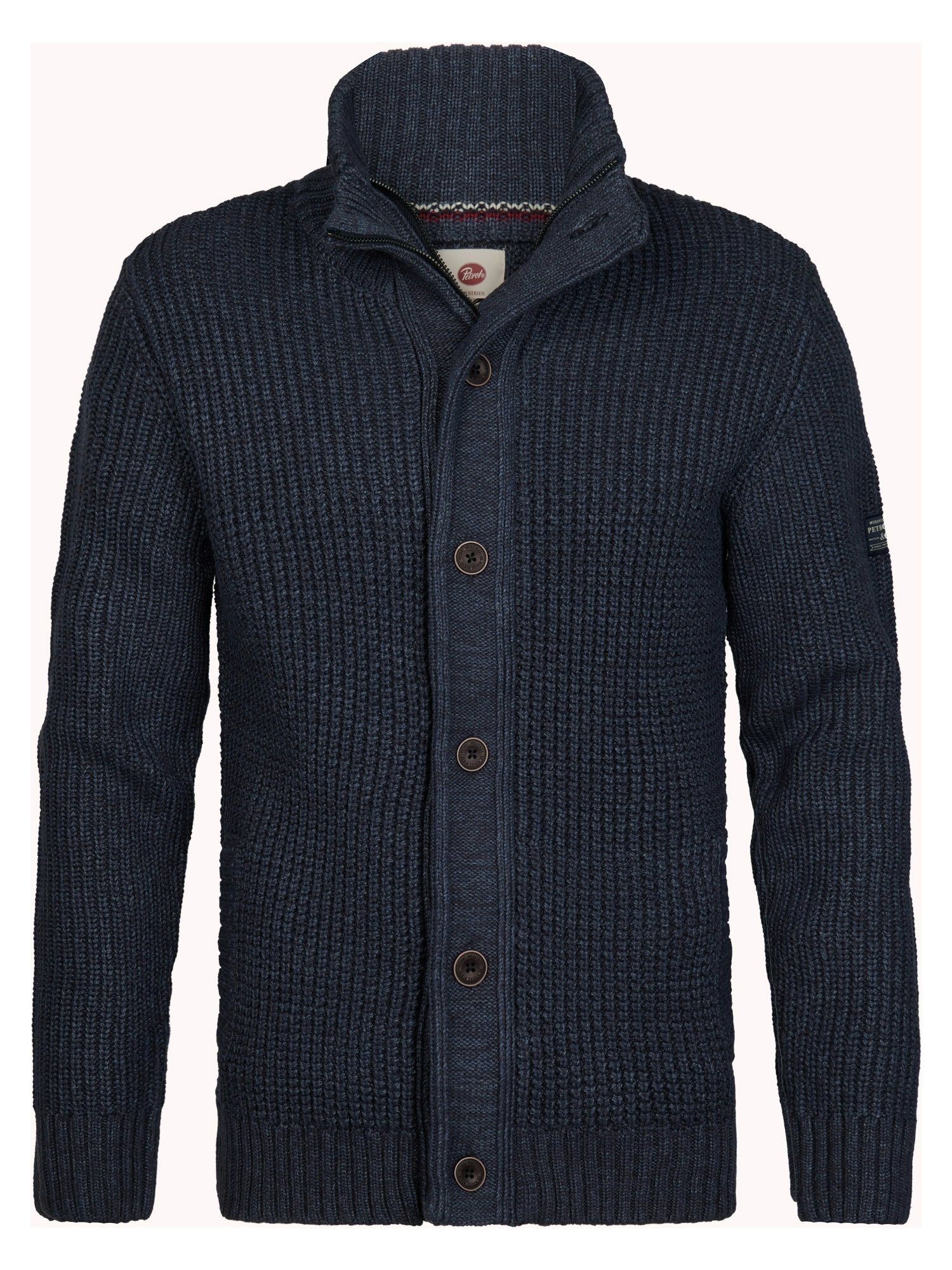 M-3060-KWC242 Men Knit Vest (5092 Navy)