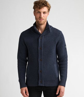 Petrol Industries M-3060-KWC242 Men Knit Vest (5092 Navy)