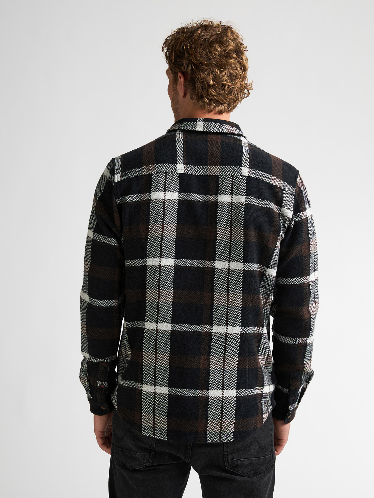 M-3060-SIL410 Men Shirt (9111 Black)