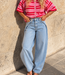 QUEEN HEARTS LAYLA Ballon Fit (Stone Bleach Denim)