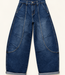 LARA  Ballon Fit Jeans (Dark Wash Denim)