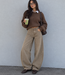 KELLY Ballon-fit Denim (Beige)
