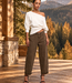 AUDREY Cargo Ballon Fit Jeans (Beige Denim)