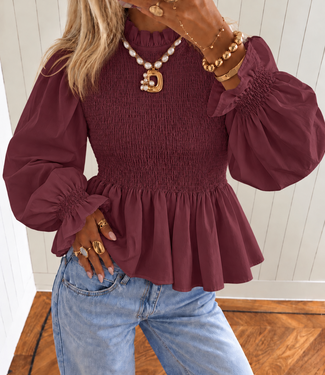 JULIETTE Blouse (Bordeaux)