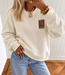 SOLEIL Sweater (Beige/Brown)
