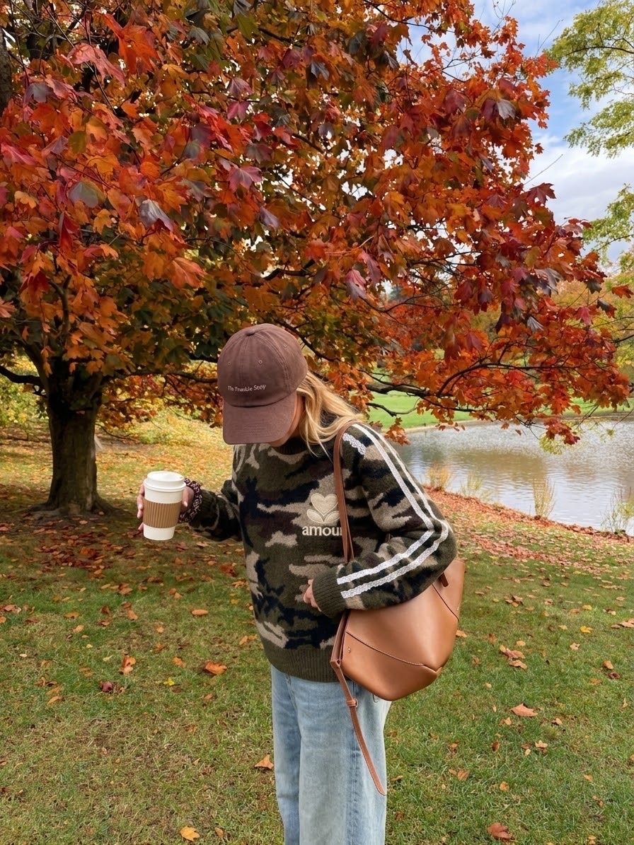 AMOUR Army Pullover (Green)