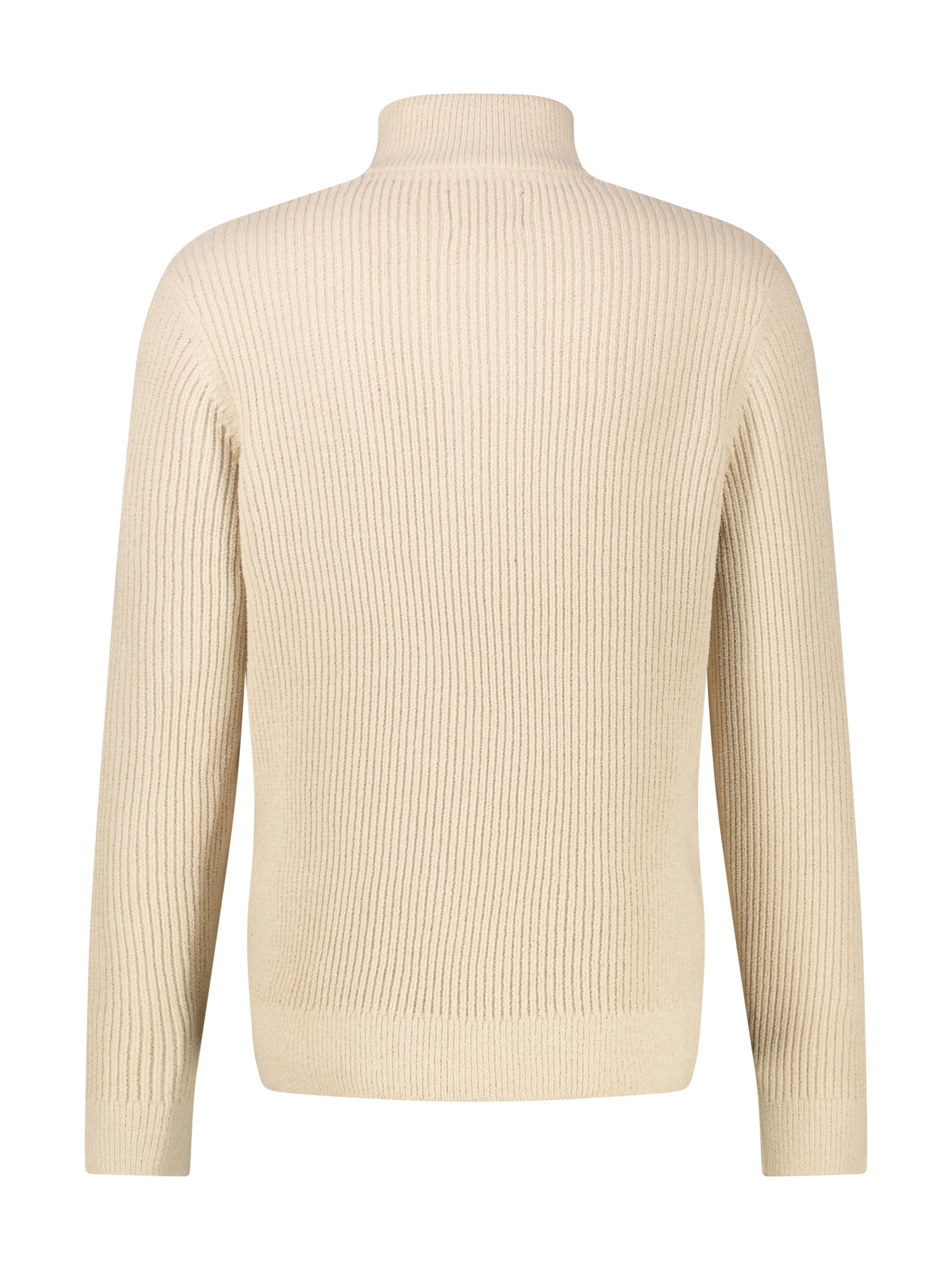 2605466 Men Zip Knit Sweater (108 Beige)