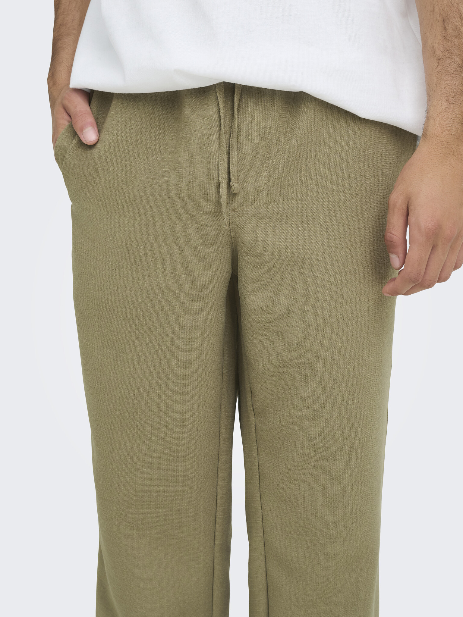 ONSHANSI EDGE STRAIGHT PANTS (Petrified Oak)