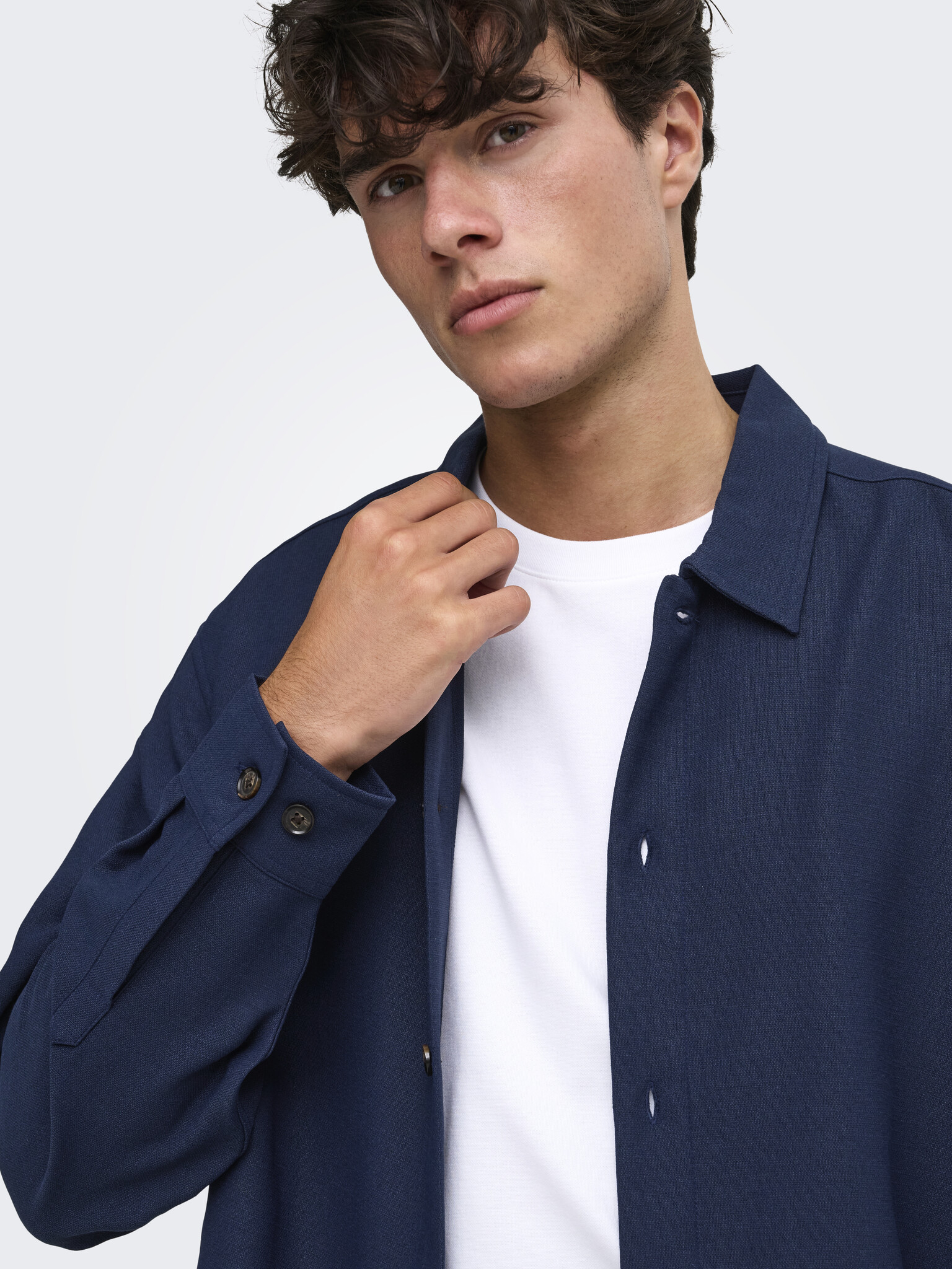 ONSHANSI ARIO LS SHIRT (Sky Captain)